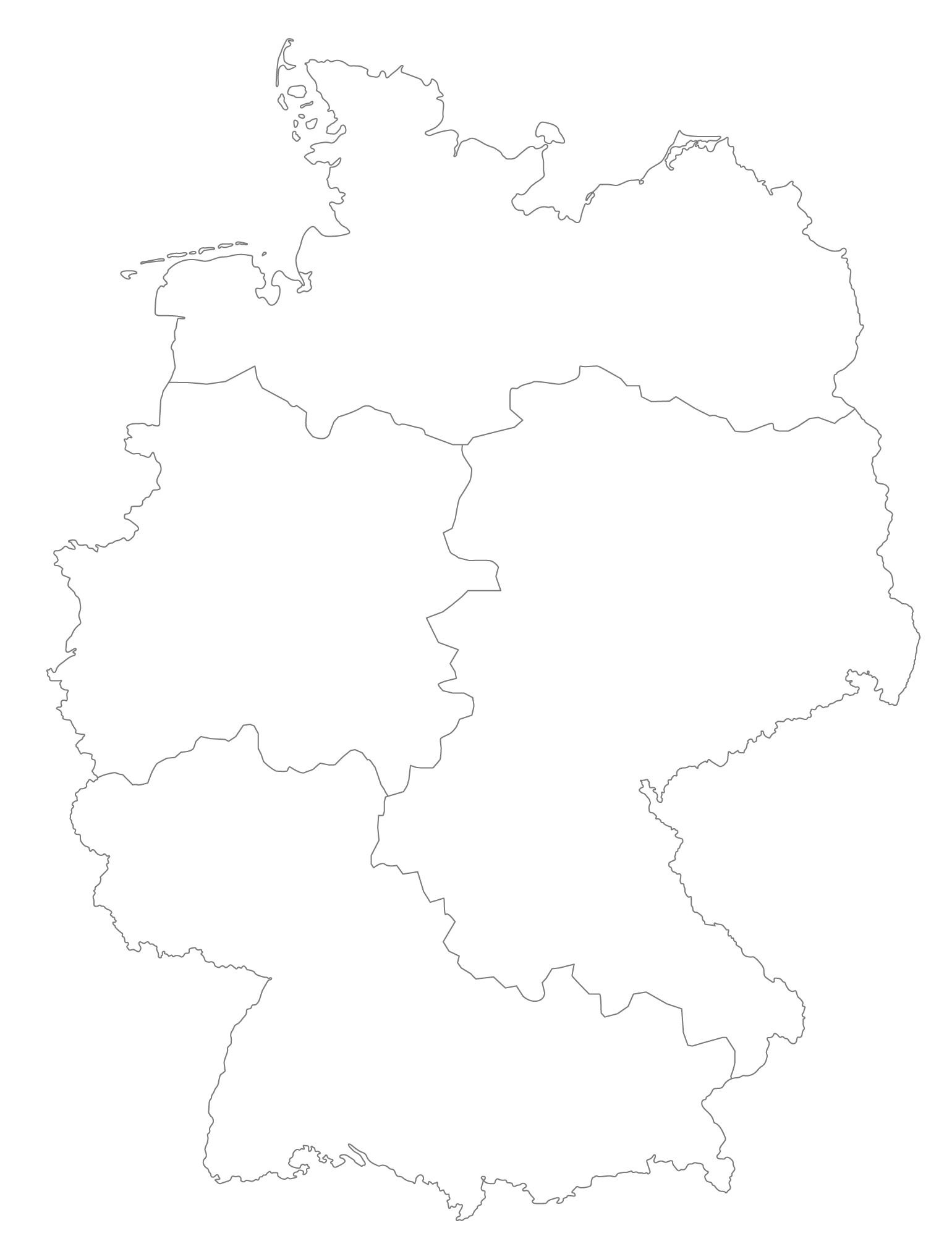 Vetriebsgebit Deutschland